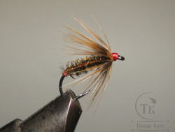 Муха Soft Hackle ( 14 ) RH Badger Brown Peacock кр. F 11 № 10