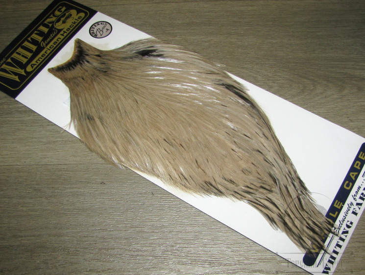 Скальп петуха Whiting American Bronze Rooster Cape BLW Tan 
