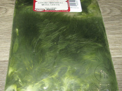 Мягкие пуховые перья Marabou Strung 1/4 OZ Moss Green ( Metz , Wapsi )