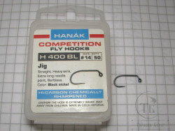 Крючок безбородый джиговый Hanak H 400 BL (12 шт/уп) № 14