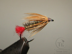 Муха Soft Hackle ( 15 ) Red Tag Peacock Brown кр. F 11 № 10