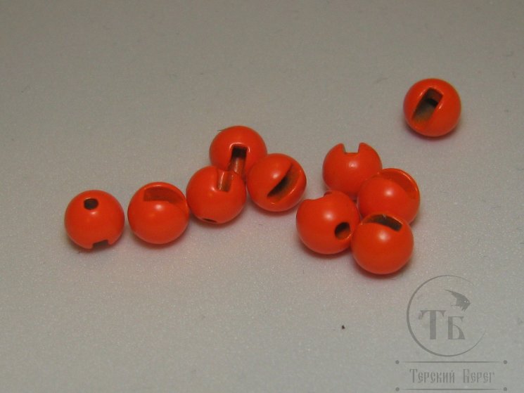 Вольфрамовый шарик с прорезью D 2,8 Fl. Orange  (10 шт)