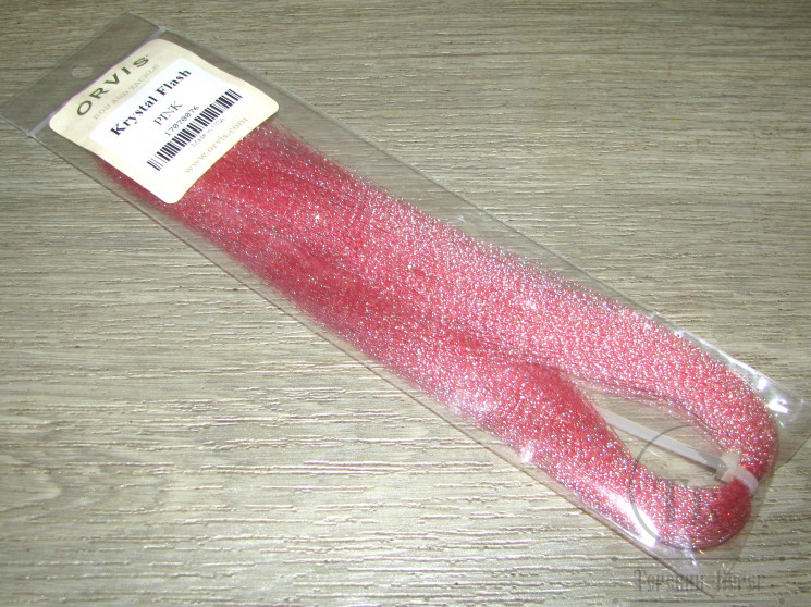 Крученый люрекс Crystal Flash Pink Orvis
