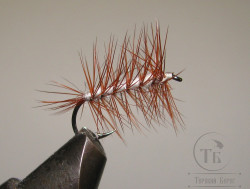 Муха Палмер PLM ( 30 ) Brown / Lt. Gray # 10
