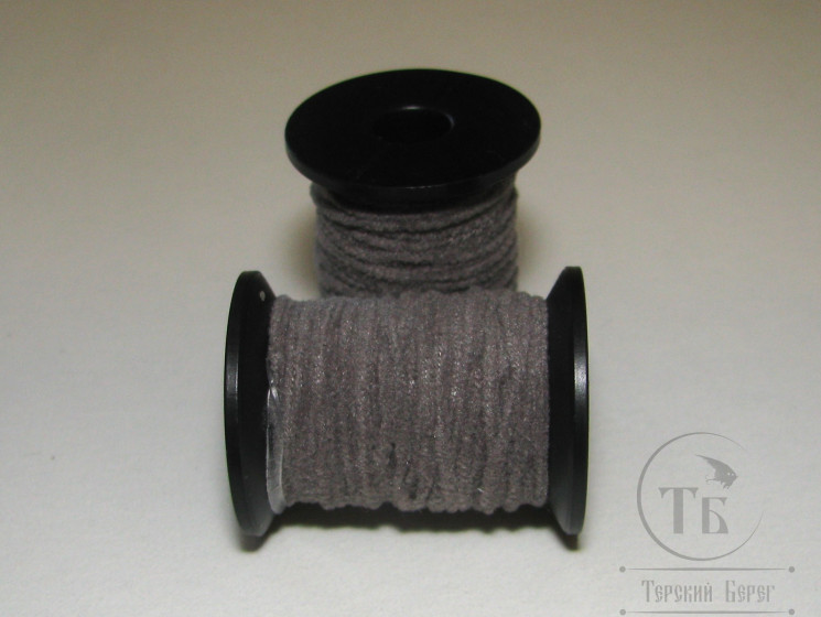 Микро синель Microchenille Gray 0,8 мм 5 м Терский берег