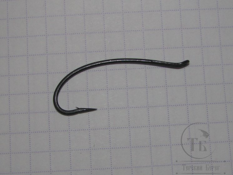Крючок лососёвый одинарный Daiichi Alec Jackson Steelhead Irons Hook # 5  Black ( 10 шт )