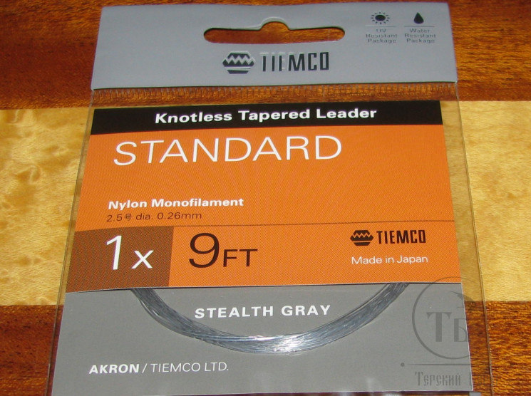 Конусный подлесок Akron Standart 9FT 1X 0.26 mm Tiemco