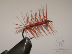 Муха Палмер PLM ( 32 ) Brown / Brown # 10