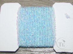 Tinsel Chenille Md Blue Pearl Wapsi