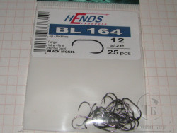 Крючок безбородый джиговый Hends Jig BL 164 № 12 ( 25 шт )