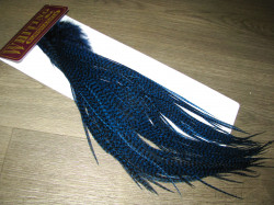 Седло 1/2 Whiting Eurohackle Saddle Grizzly Blue ( покраска Терский берег )