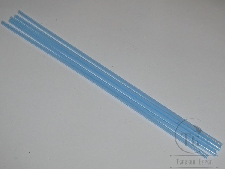  Пластиковая трубка диаметр 3,0 mm 5 шт 200 mm Fl Silver Doc Blue Future Fly