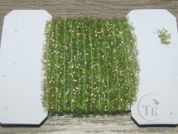Tinsel Chenille Md Olive Pearl Wapsi