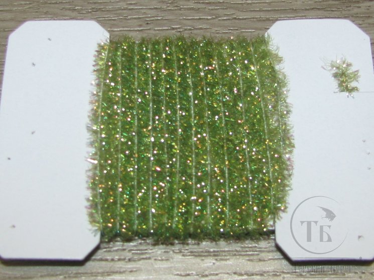 Синель Tinsel Chenille Md Olive Pearl Wapsi