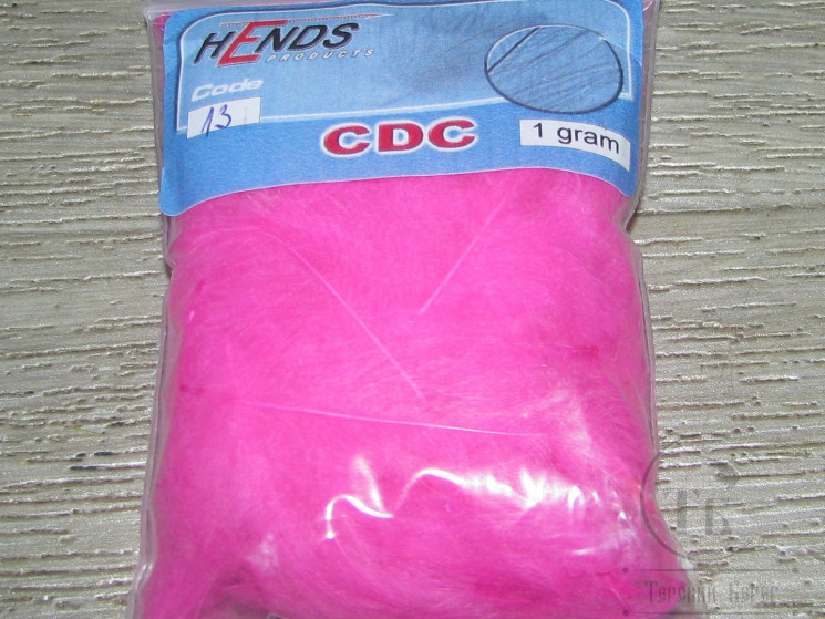 Перья CDC 1 gr. Hends # 13 Fl. Pink