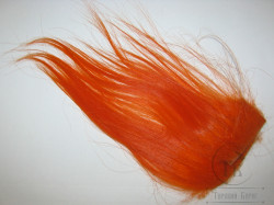 Мех козы длинный мягкий Orange Fishing Fur Fly