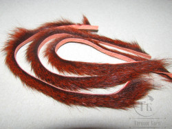 Зонкер белки Squirrel Zonker Strip Rusty Orange