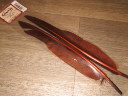 Перо гуся Goose Quill Brown ( 1 пара ) Wapsi