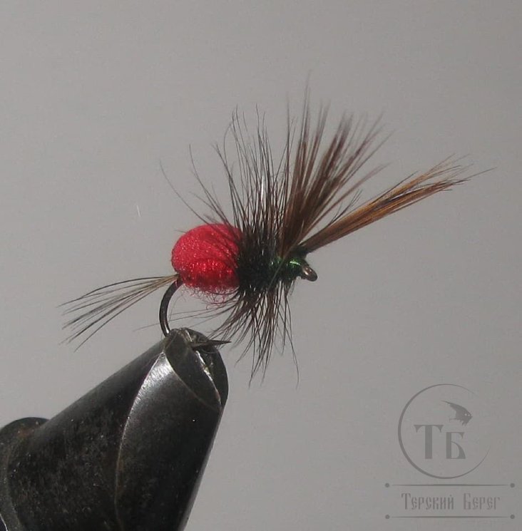 Муха Foam ( 5 ) Humpy Red  Variant кр. № 14