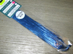 Плоский тисненый люрекс Gliss N Glow Electric Blue H2O