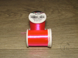 Монтажная нить 100 m 210 Den Flat Waxed Nylon Fl. Red Textreme / Denvilles Flymaster Plus