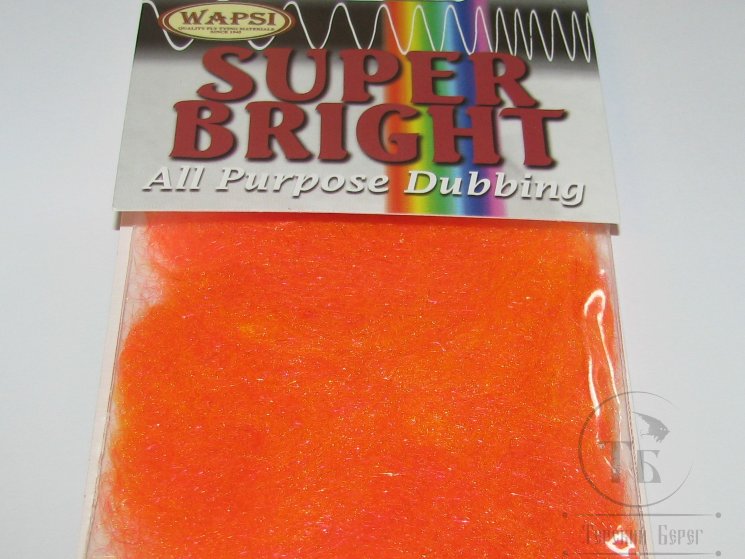 Даббинг Super Bright All Purpose Dubbing Fl. Fire Orange Wapsi