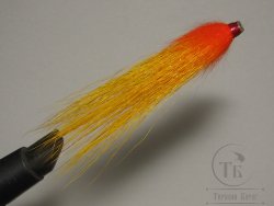 Муха лососёвая английское крыло WG Tube ( 26 ) Plastic 1 1/2 дюйма  Bright Varzuga  