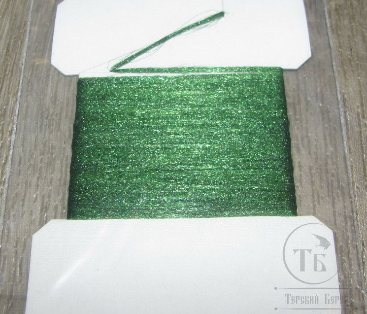 волокно антрон antron yarn kelly green
