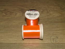 Монтажная нить 100 m 210 Den Flat Waxed Nylon Fl. Pink Textreme / Danvilles Flymaster Plus
