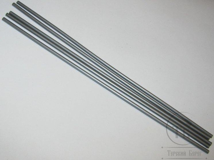  Пластиковая трубка диаметр 3,0 mm 5 шт 200 mm Silver Future Fly