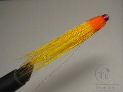 Муха лососёвая английское крыло WG Tube ( 28 ) Plastic 1 дюйм  Bright Varzuga  