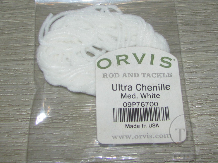 Синель Ultra Chenille Md White Orvis