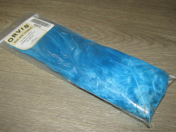 Перья седла петуха Extra Long Saddle Hackle Fl. Blue Orvis