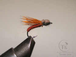 Муха Caddis Foam ( 7 ) Brown кр. № 14
