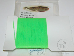Волокно антрон Antron Yarn Fl. Green Oracle Fly Tying