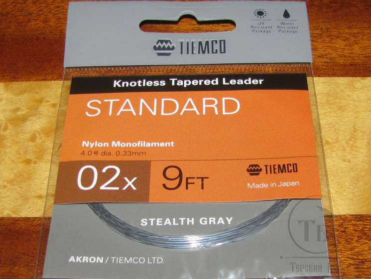 Конусный подлесок Akron Standart 9FT 02X 0.33 mm Tiemco