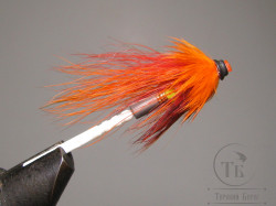 Муха лососёвая Turbo July 3/4 inch ( 12 ) Varzuga Pathacorva пластик 3/4