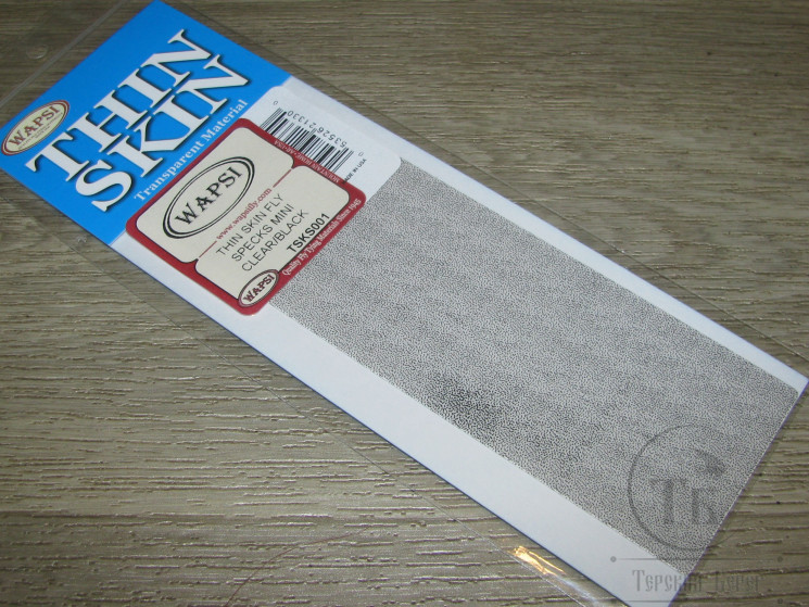 Плёнка для спинок Thin Skin Wapsi Fly Specks mini Clear / Black