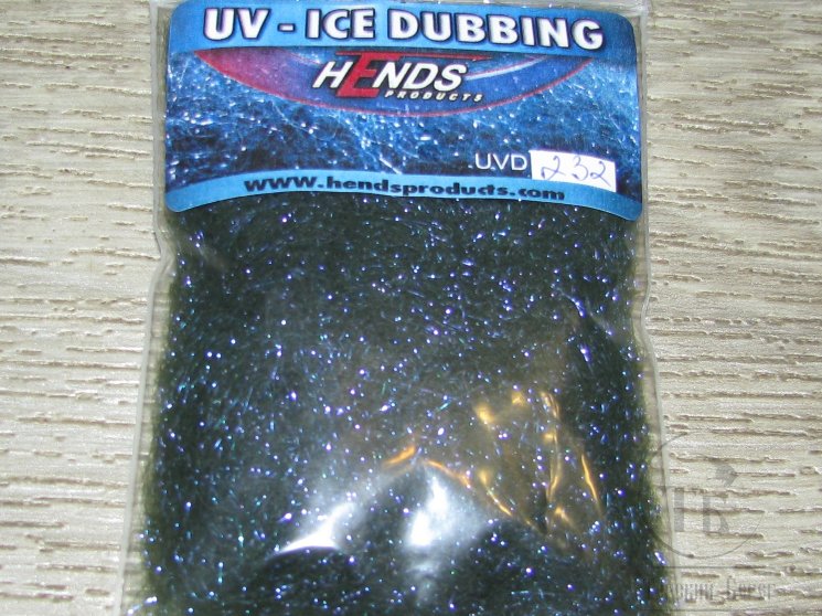 Даббинг UV Ice dubb. Hends code 232 Green Olive Dk.