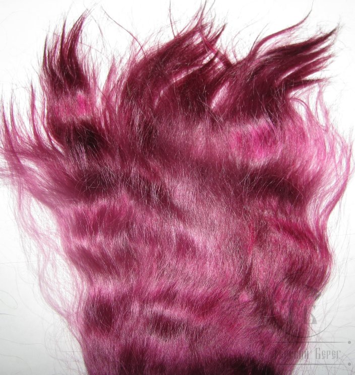 Мех козы серебрянки claret