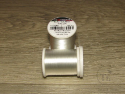 Монтажная нить 100 m 210 Den Flat Waxed Nylon Fl. White Textreme / Danvilles Flymaster Plus