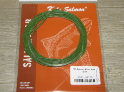 Полилидер 10 ft (3.0 m 3.6 g) Polyleader Salmon 40 lb Slow Sink Dk. Green Kola Salmon