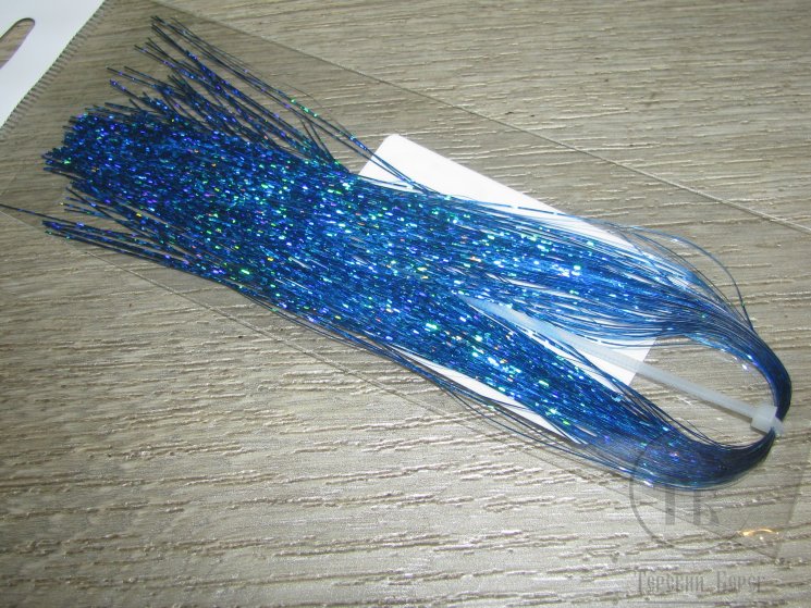 Плоский люрекс Crystal Holo Flash Hol Lt. Blue China