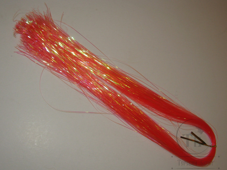 Плоский люрекс Flashabow Accent Fl. Orange Pearl MNFT