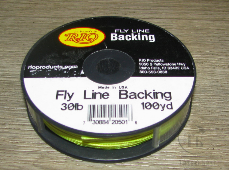 Бэкинг Backing Fly Line Rio 30 lb 100 Yd Yellow