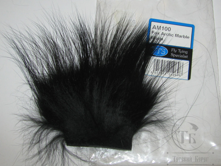 Temple dog шкура Fox Arctic Marble Black FTS