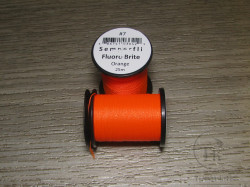 Нить Fluoro Brite 25 m. Orange #7 Semperfli