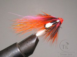 Муха лососёвая Turbo July 3/4 inch ( 18 ) Pink Varzuga пластик 3/4