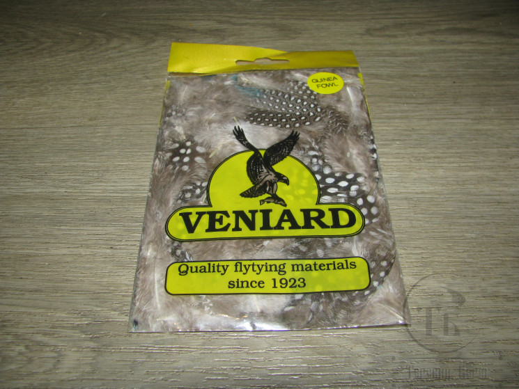 Перья цесарки Guinea Fowl Natural Veniard
