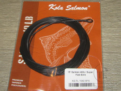 Полилидер 15 ft (4.5 m 5.5 g) Polyleader Salmon 40 lb Super Fast Sink Black Kola Salmon
